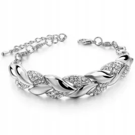 srebrna-bransoletka-damska-listek-listki-z-cyrkoniami