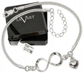 bransoletka-srebrna-damska-srebro-proby-925-nieskonczonosc-serce