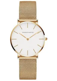 zegarek-damski-zloty-elegancki-bransoletka-mesh-ladny-wygodny-na