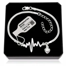 bransoletka-srebrna-linia-zycia-rytm-ekg-serca