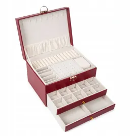 szkatulka-na-bizuterie-kuferek-organizer-elegancki-na-kluczyk-bordo