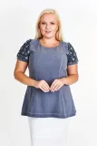 tunika-ftu366-czarny-jeans