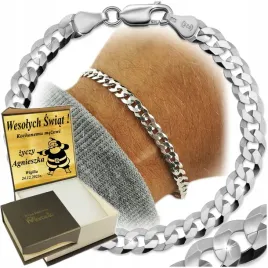 srebrna-meska-bransoletka-5mm-pancerka-na-reke-diamentowana-szeroka