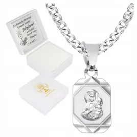 lancuszek-srebrny-medalik-komunijny-matka-boska-na-komunie-na-chrzest