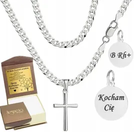 srebrny-lancuszek-meski-na-prezent-pancerka-srebro-925-z-krzyzykiem