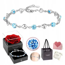 bransoletka-srebrna-damska-diamentowana-wloska-serce-cyrkonia