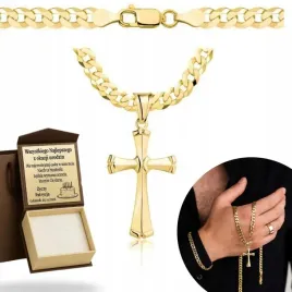 zloty-pelny-lancuszek-meski-pancerka-z-krzyzykiem-pr-925-585-grawer