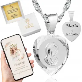 medalik-komunijny-matka-boska-serce-i-lancuszek-srebrny-45cm-grawer