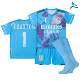 stroj-komplet-pilkarski-getry-courtois-rozm-146