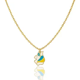 naszyjnik-unicorn-zloty-jednorozec-dla-dziewczynki-emalia-stal-316l-pvd