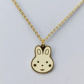 naszyjnik-bunny-zloty-pastelowy-kroliczek-dla-dziewczynki-stal-316l-prezent