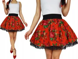 spodnica-spodniczka-goralska-folk-cleo-folkowa-ludowa-mini-na-tiulu