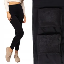 czarne-legginsy-getry-spodnie-ocieplane-polarkiem-termo-zimowe-wygodne