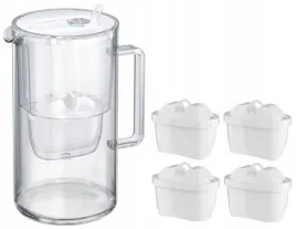 dzbanek-filtrujacy-aquaphor-glass-25l-szklany-bialy-4-filtry