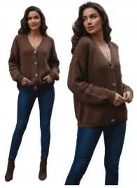 sweter-damski-rozpinany-elegancki-luzny-brazowy-oversize-na-jesien