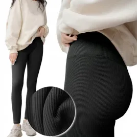 legginsy-bambusowe-prazkowane-dlugie-wysoki-stan-getry-czarne-kryjace