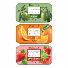 gallus-zestaw-mydlo-w-kostce-oliwkowe-pomarancza-truskawka-pielegnacja-90g