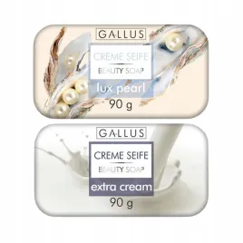 gallus-zestaw-dwa-mydla-w-kostce-extra-cream-i-lux-pearl-pielegnacja-90g