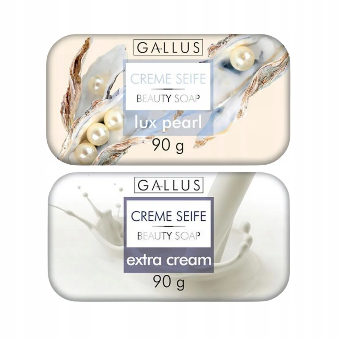 gallus-zestaw-dwa-mydla-w-kostce-extra-cream-i-lux-pearl-pielegnacja-90g