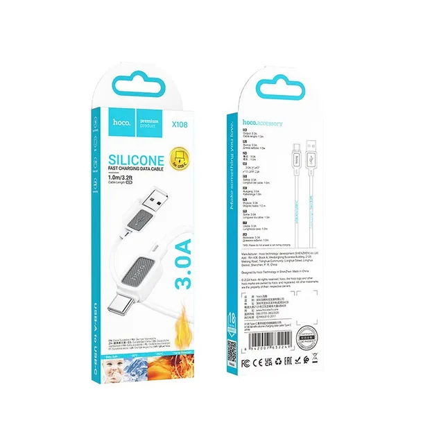 kabel-usb-a-do-usb-c-hoco-3a-1-m-x108-bialy-marka-hoco