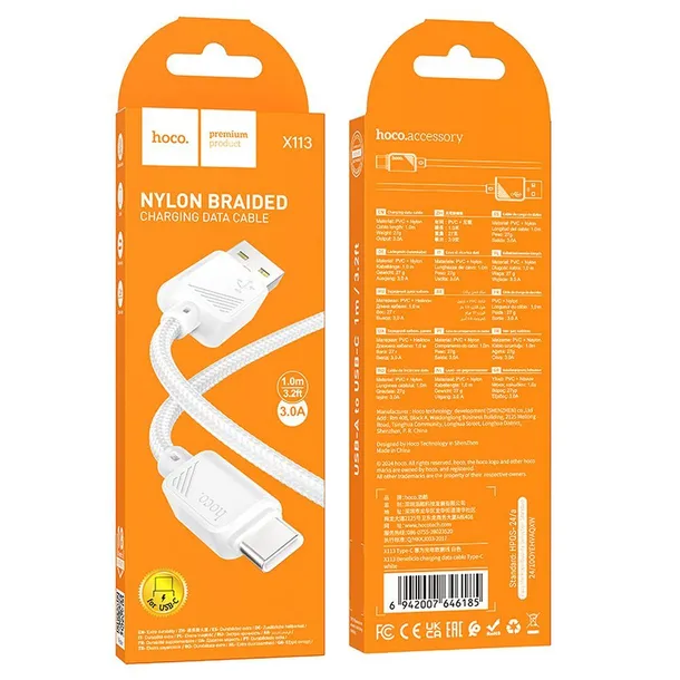 kabel-usb-a-do-usb-c-hoco-3a-1-m-x113-bialy-marka-hoco