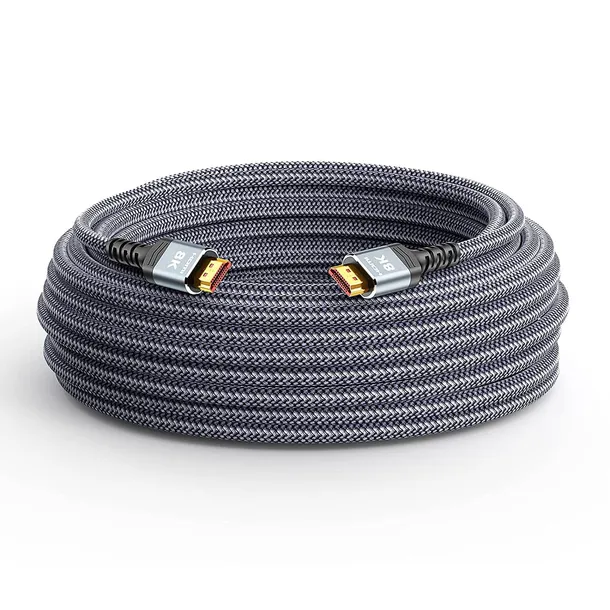 Kabel HDMI Snowkids 15 m, 48 Gbit/s 8K przy 60 Hz 4K przy 120 Hz 7680 P ...