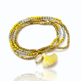 zestaw-4-bransoletek-na-gumke-sunny-stal-chirurgiczna-zolte-koraliki-chwost