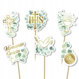 pikery-pierwsza-komunia-swieta-ihs-dekoracja-6-szt