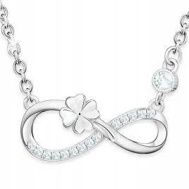 naszyjnik-srebrny-925-nieskonczonosc-z-czterolistna-koniczynka-i