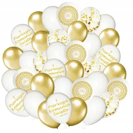 balony-komunijne-z-konfetti-zlote-biale-i-komunia