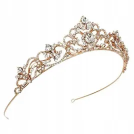 diadem-slubny-korona-krysztaly-kolor-rozowe-zloto-tiara