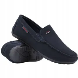 granatowe-mokasyny-chlopiece-polbuty-zamszowe-wsuwane-buty-na-komunie