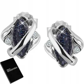 kolczyki-srebrne-noc-kairu-rodowane-sztyfty-wkretki-srebro-925-dla