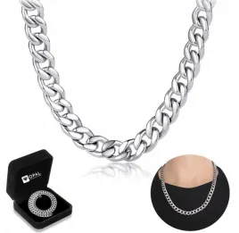 lancuszek-srebrny-meski-pancerka-diamentowany-wloski-lancuch-gratis