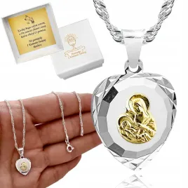 srebrny-lancuszek-45cm-i-medalik-925-matka-boska-pozlacany-komunia