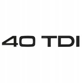 emblemat-logo-znaczek-napis-audi-znaczek-40tdi-klapa-tyl-czarny-polysk-nowy
