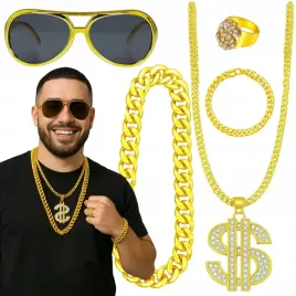 stroj-przebranie-disco-gangstera-rapera-lata-80-90-zloty-lancuch
