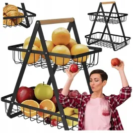 koszyk-na-owoce-warzywa-pietrowy-dwupoziomowy-kosz-metalowy-czarny