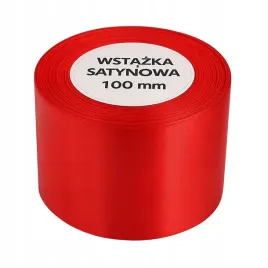 szeroka-wstazka-czerwona-tasiemka-satynowa-100mm-22mb-dekoracyjna