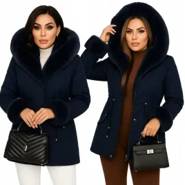 kurtka-zimowa-plaszczyk-parka-futerko-damska-granatowa-ocieplana-futro