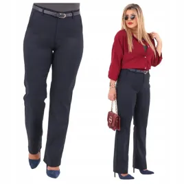 eleganckie-spodnie-damskie-proste-nogawki-bawelniane-duze-rozmiary