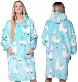 koc-bluza-oversize-gruba-kocobluza-2w1-xxl-wzor-lamy-futrzak-z