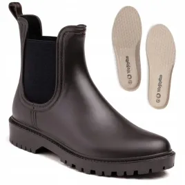 kalosze-miejskie-sztyblety-czekoladowe-gumowce-modne-matowe-wojtylko