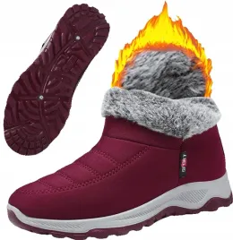 moda-lekkie-ocieplane-buty-damska-sniegowce-zimowe-buty-antyposlizgowy