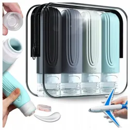 butelki-podrozne-do-samolotu-silikonowe-bagazu-na-kosmetyki-4x90-ml