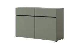 komoda-2-drzwi-z-2-szufladami-119cm-zielona-czarny-cross-45