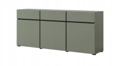 komoda-3-drzwi-z-szufladami-180cm-zielona-czarny-cross-43