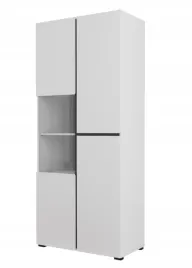 witryna-regal-79cm-bialy-mat-czarny-cross-12-helvetia