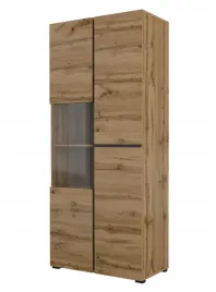 witryna-regal-79cm-dab-wotan-czarny-cross-12-helvetia