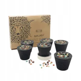 kadzidlo-zywiczne-w-kubeczkach-trzej-krolowie-banjara-6szt-podstawka-rytual